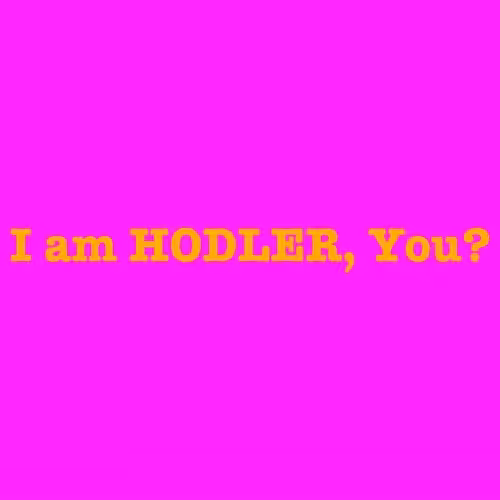 My Original NFT: HODL