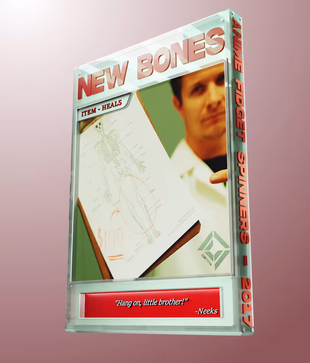 New Bones (Heal) | Anime Fidget Spinners