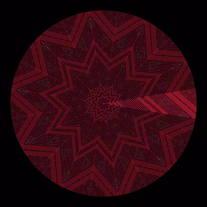 Binary kaleidoscope #185