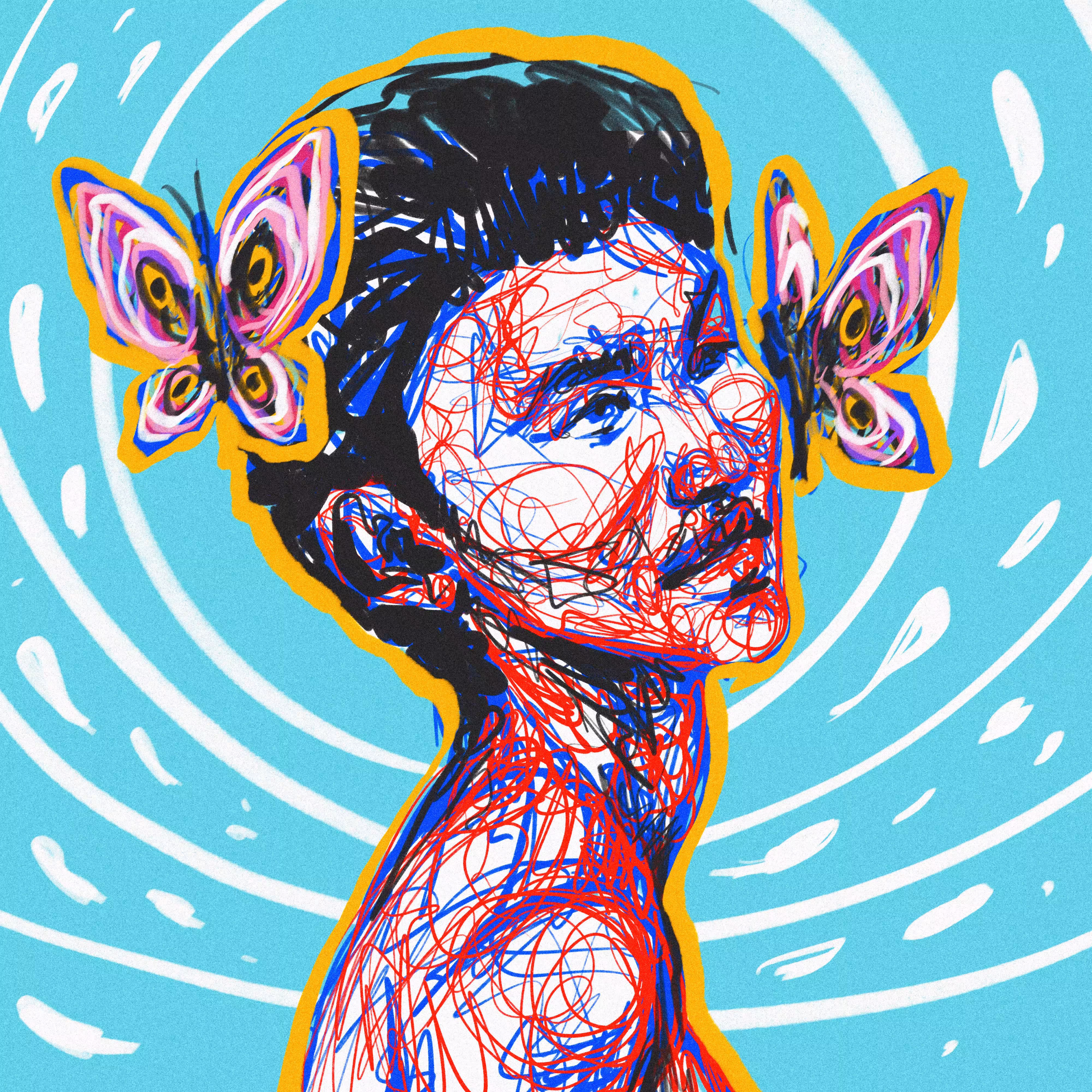 Butterfly man