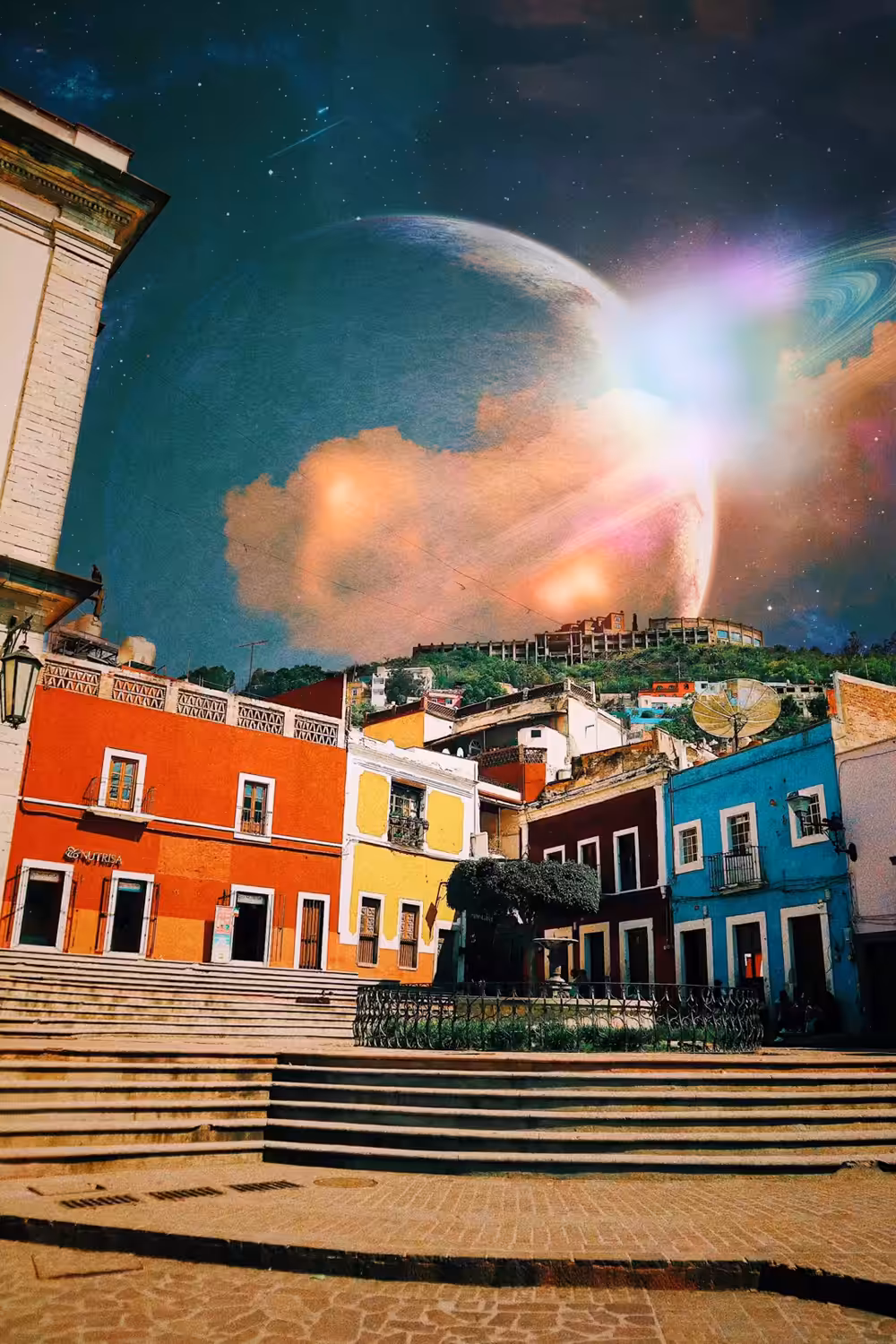 Los colores vibrantes del pueblo