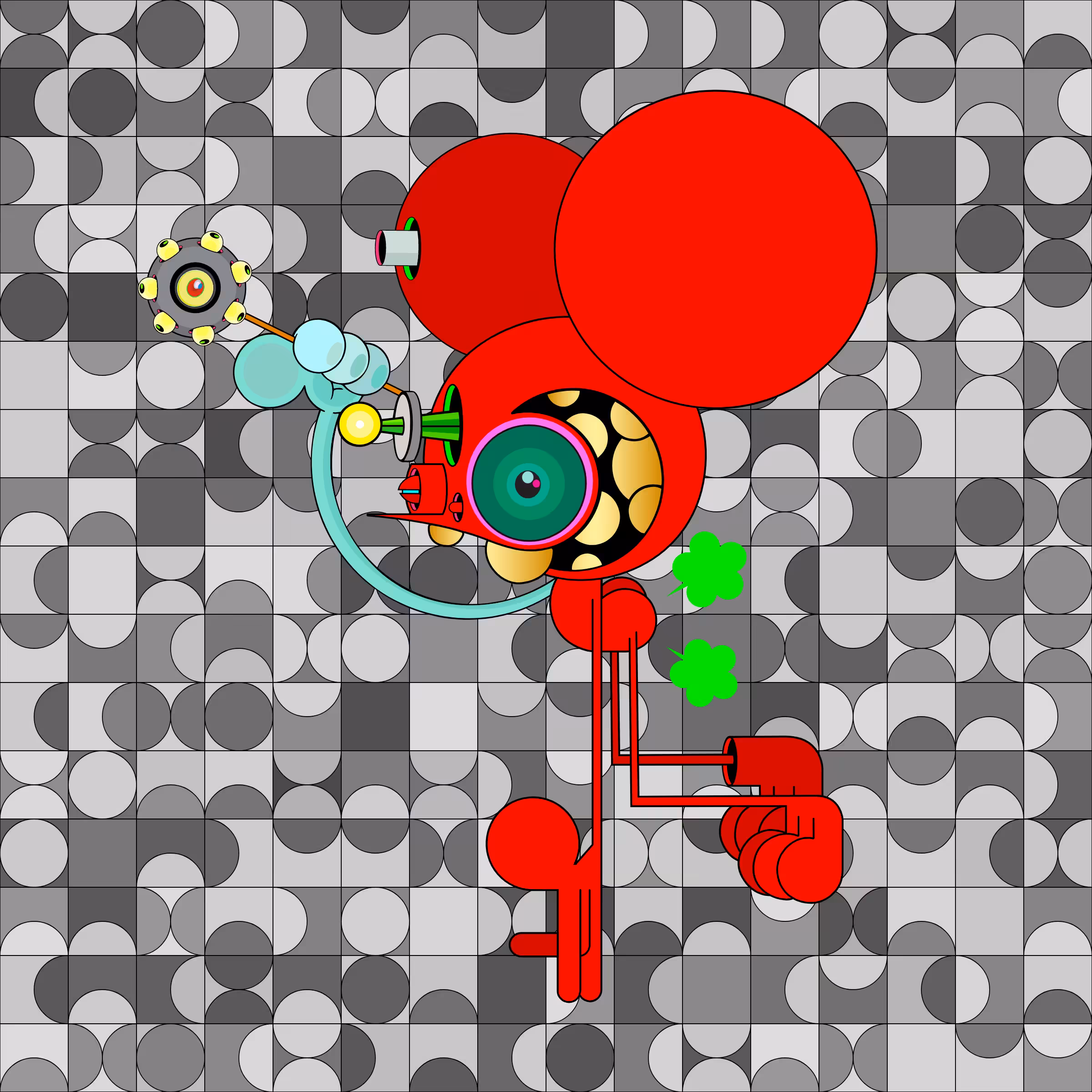 Neogen Space Monkeys #2000