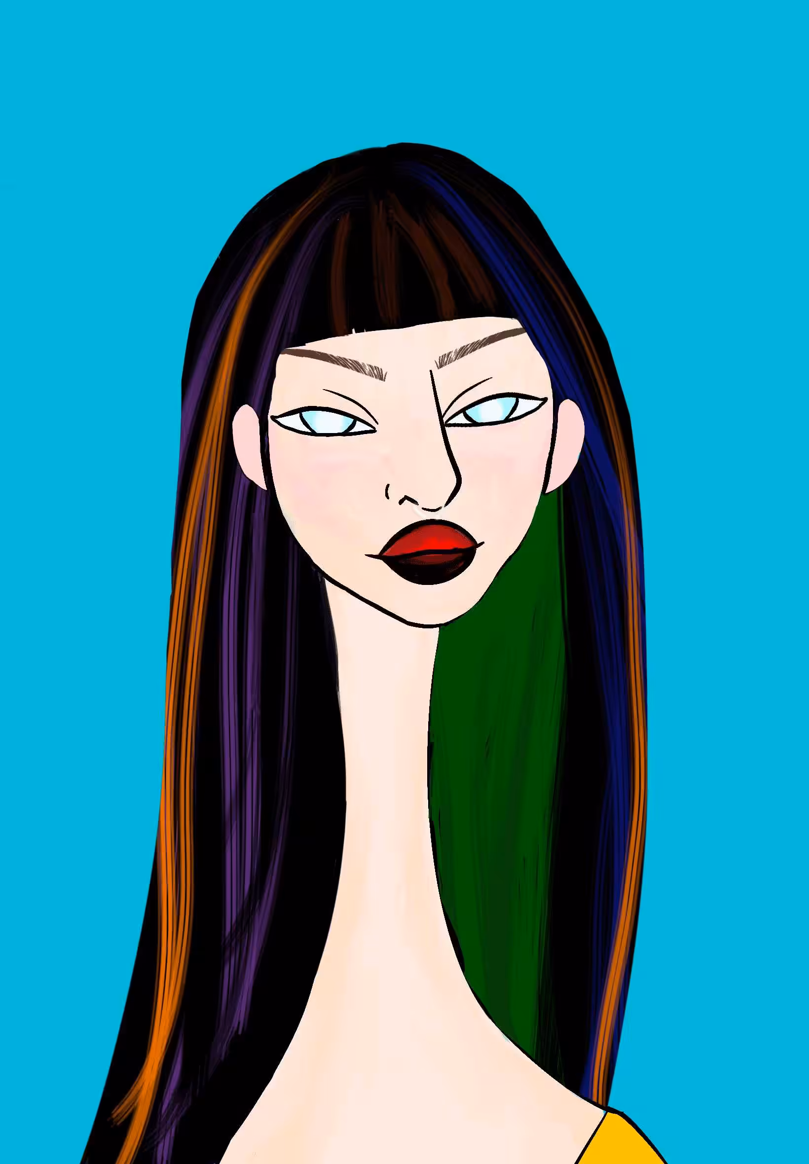 Long Neckie Ladies: Long Neckie Lady #1429