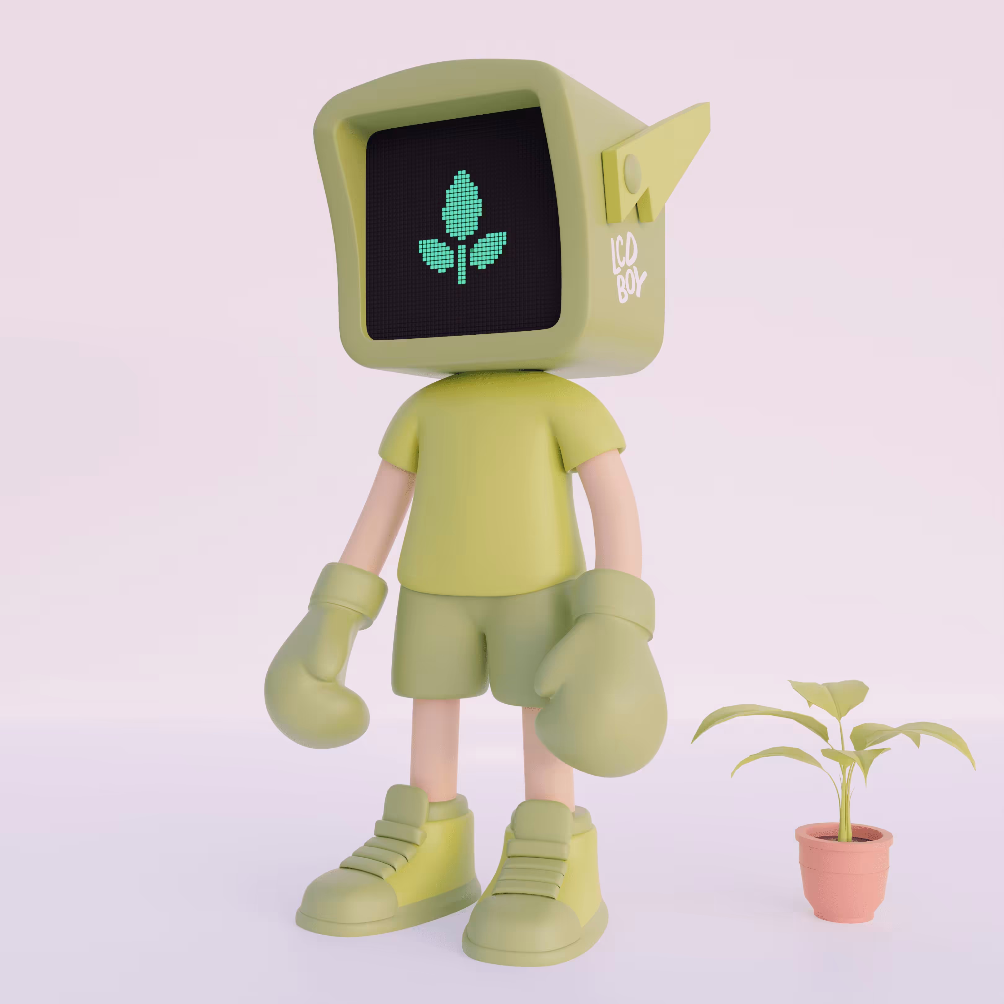 LCD BOY (Plant) #084