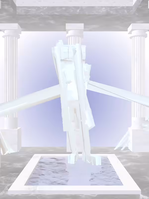 HeavenComputer: The Loser Light Blue Woman #4715