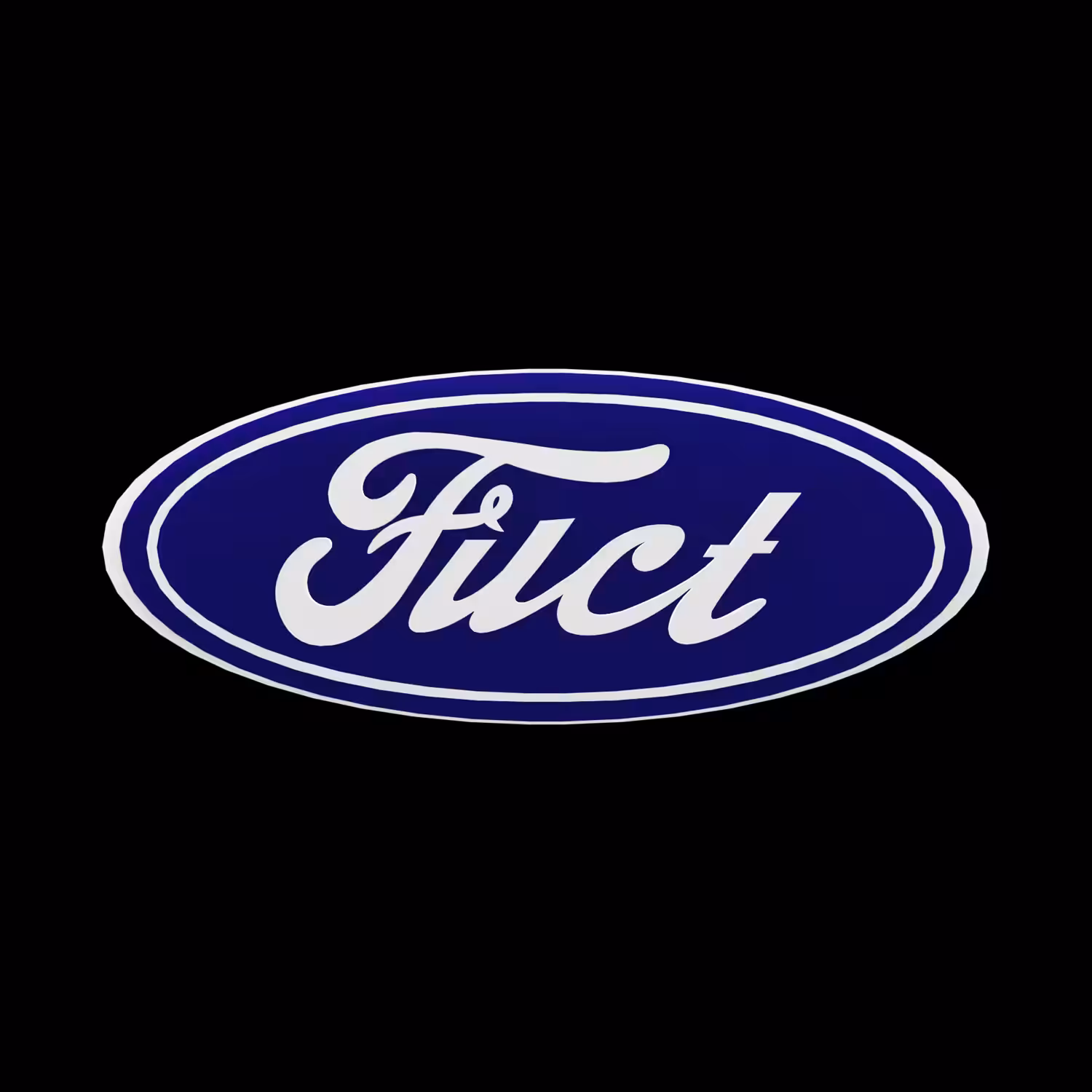 Animated Oval Parody Logo