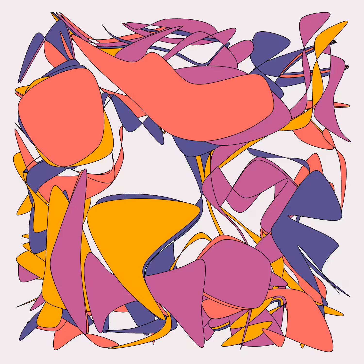Geometric colorful shapes 2 (Free edition) #11