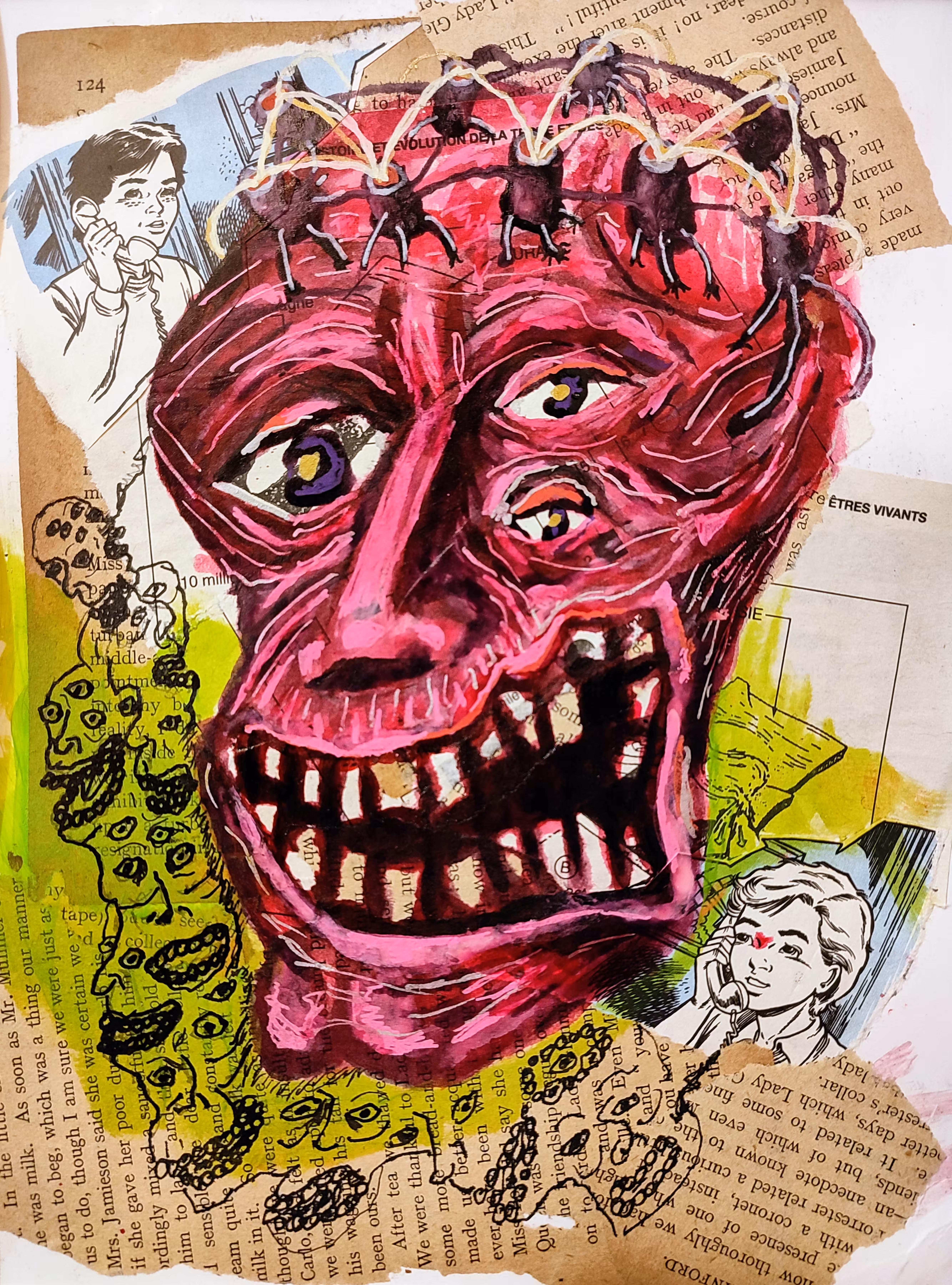 Crazy Phygicals: Scrolling Through Shadows