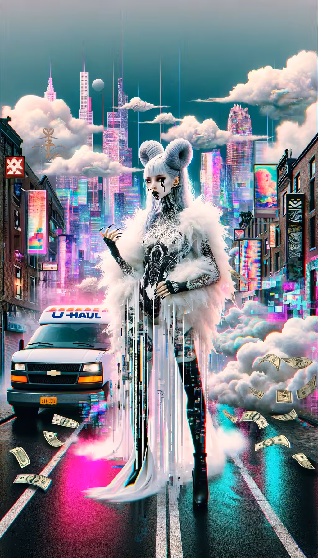 Digital Streets: Neon Echoes