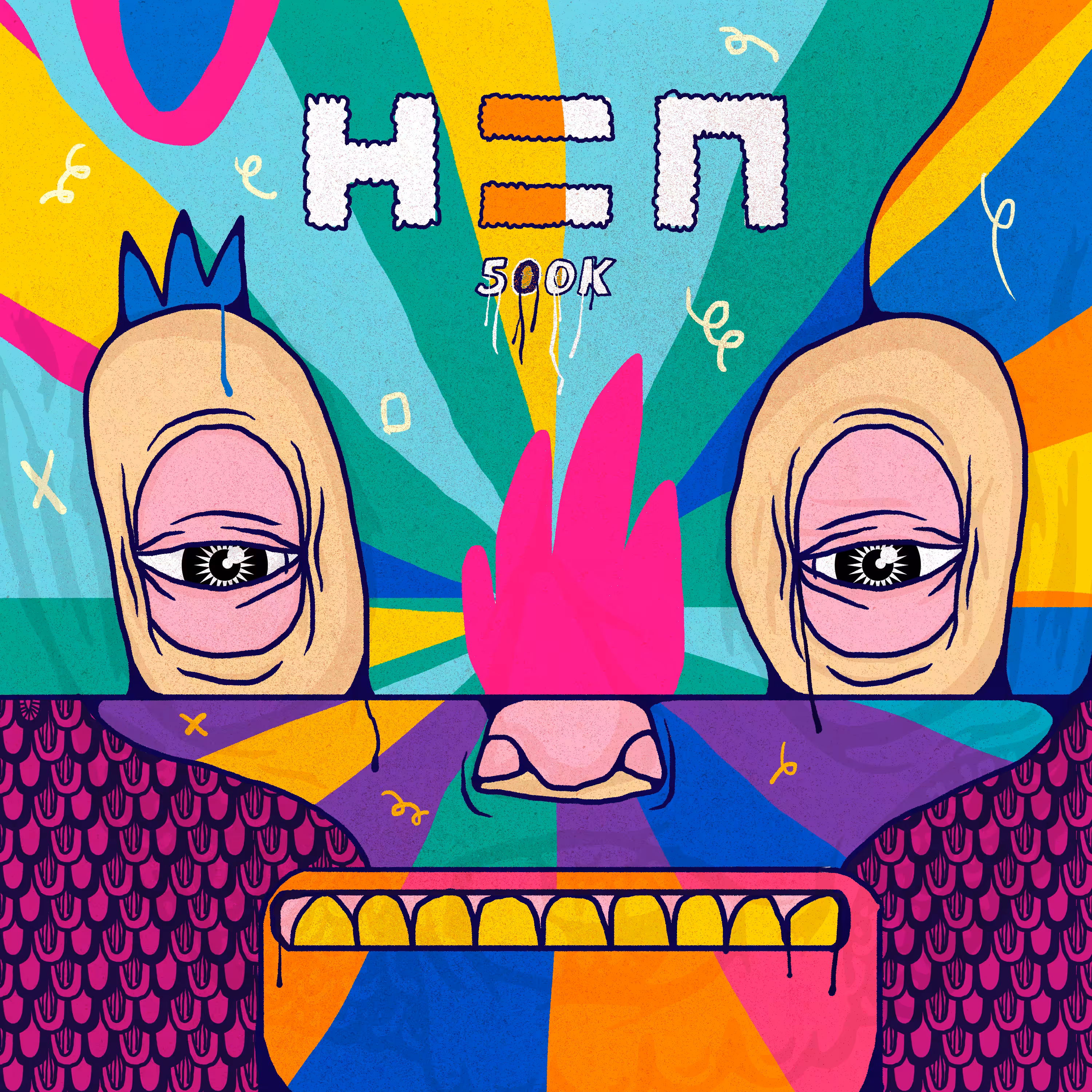 celebrat #HEN500K