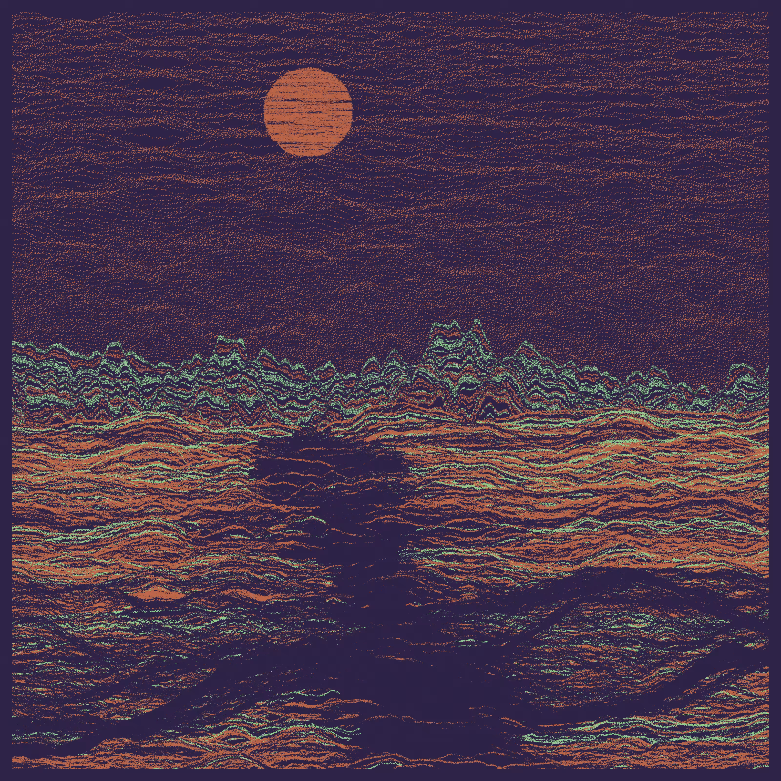 Moonlit Sea #128