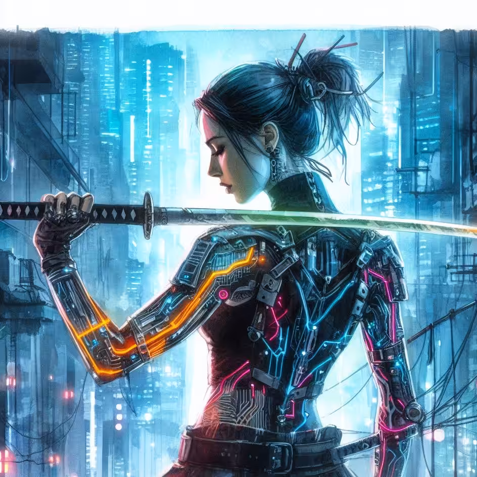Cyberpunk Warrior