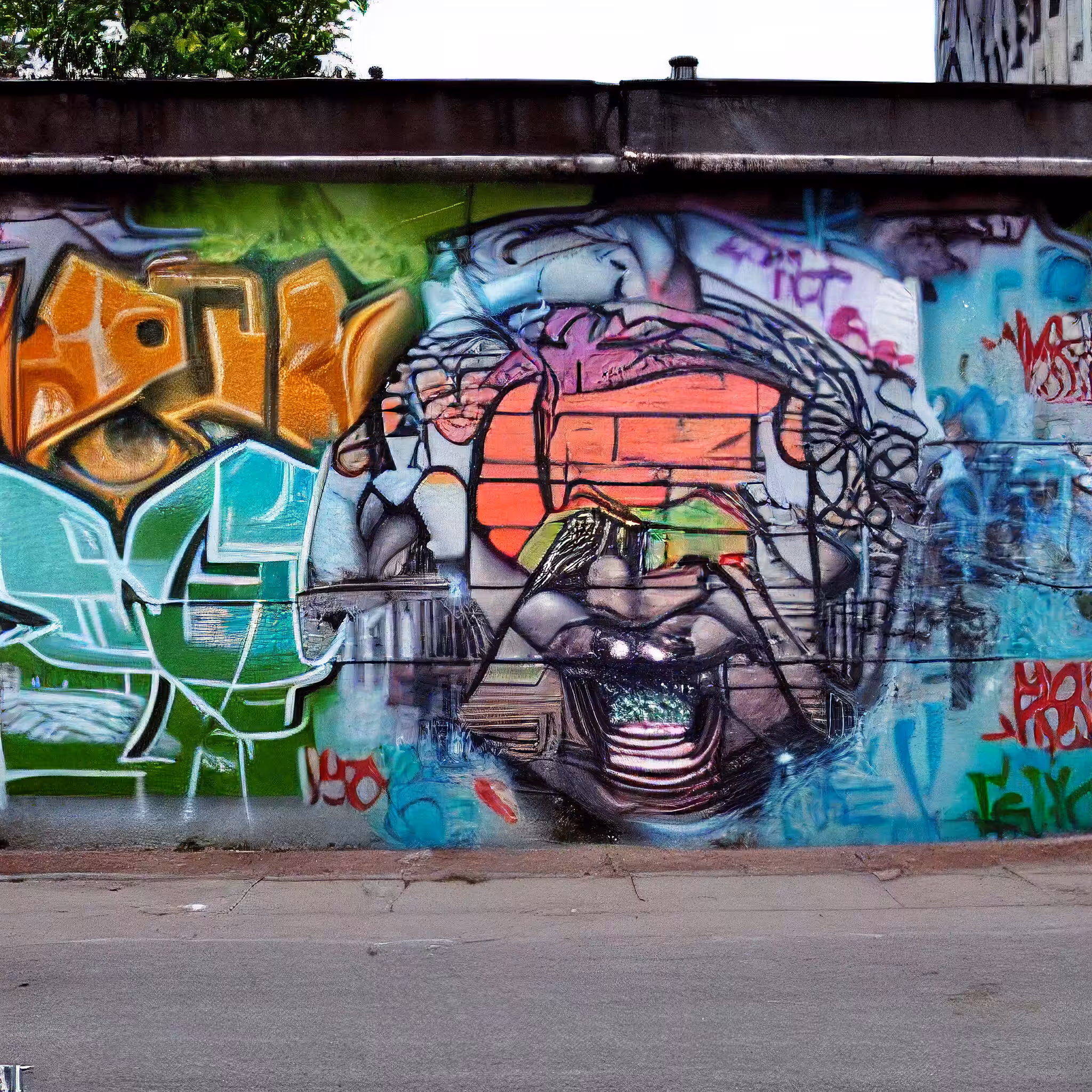 AI Street Art No. 2