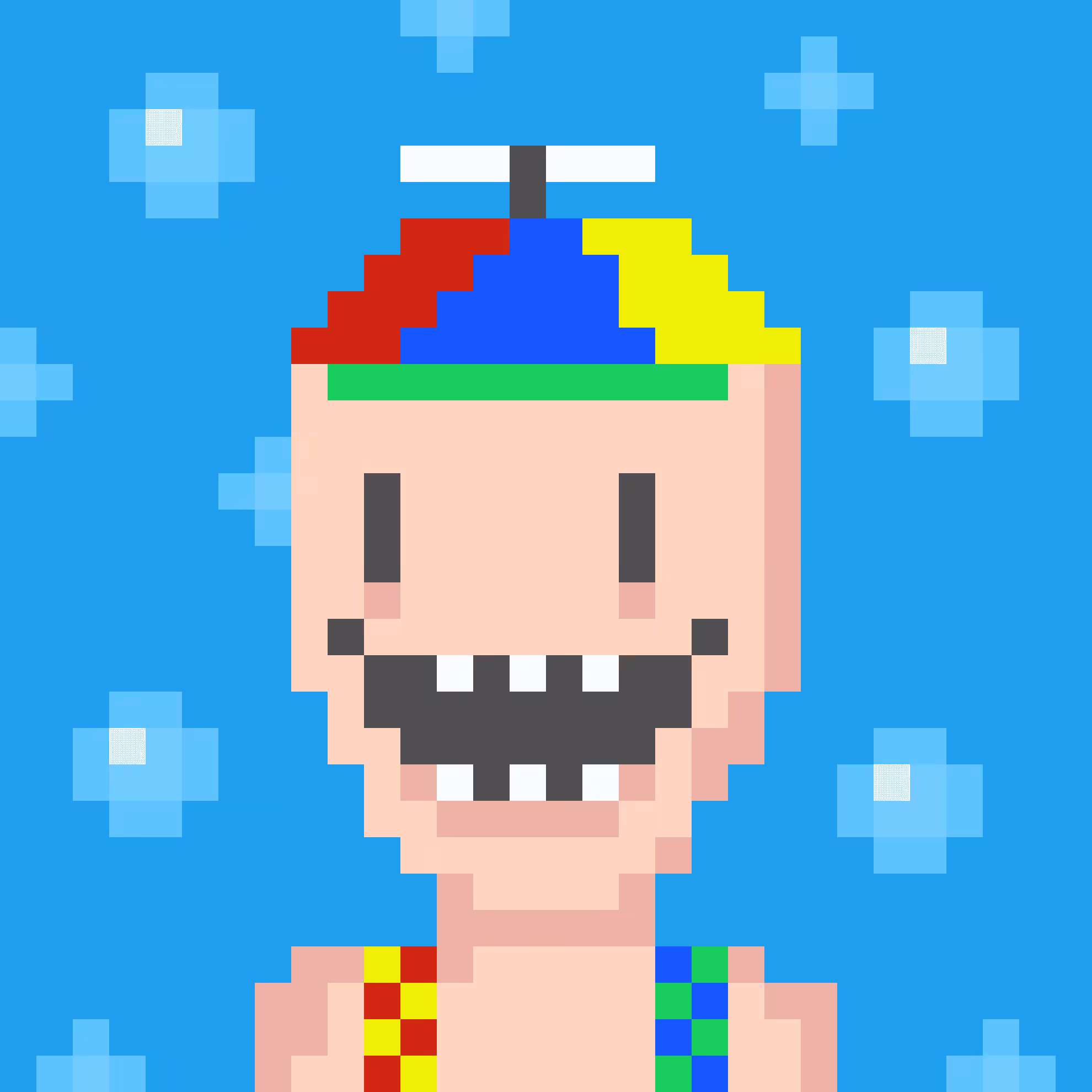 Pixel Head #S196