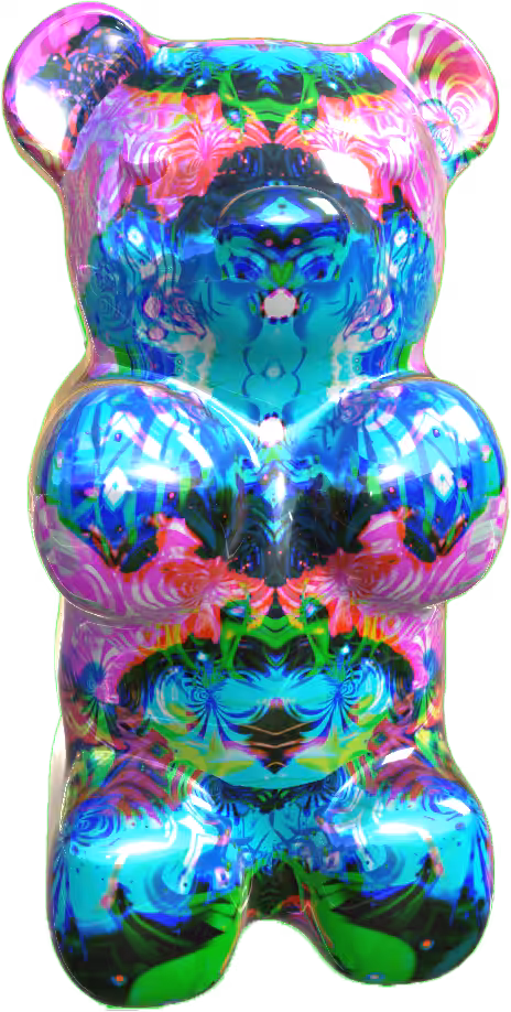 LSD Gummy Bear PFP B-Sides AR Model #24