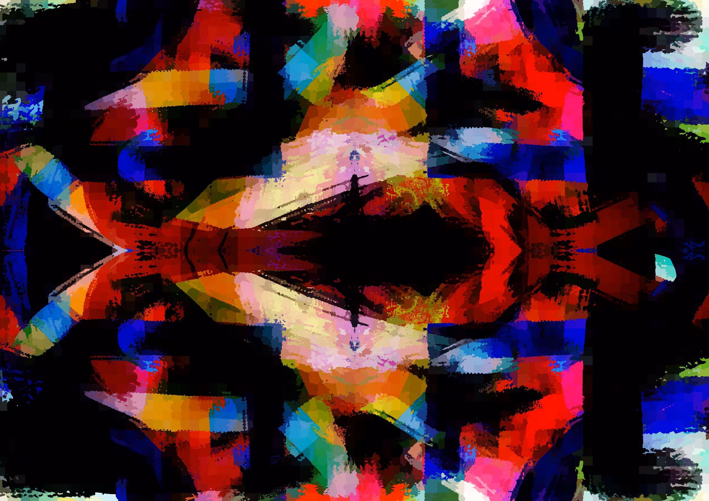 Enigmatic Canvas: Darkness, my Old Friend