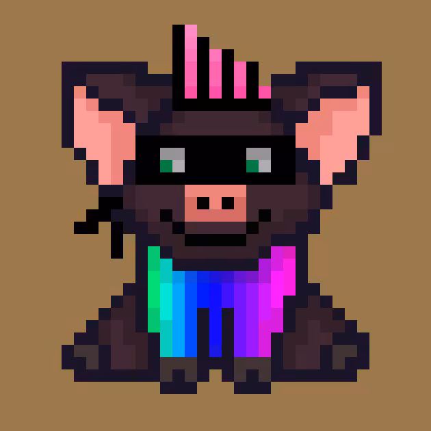 Punk Pig #01202