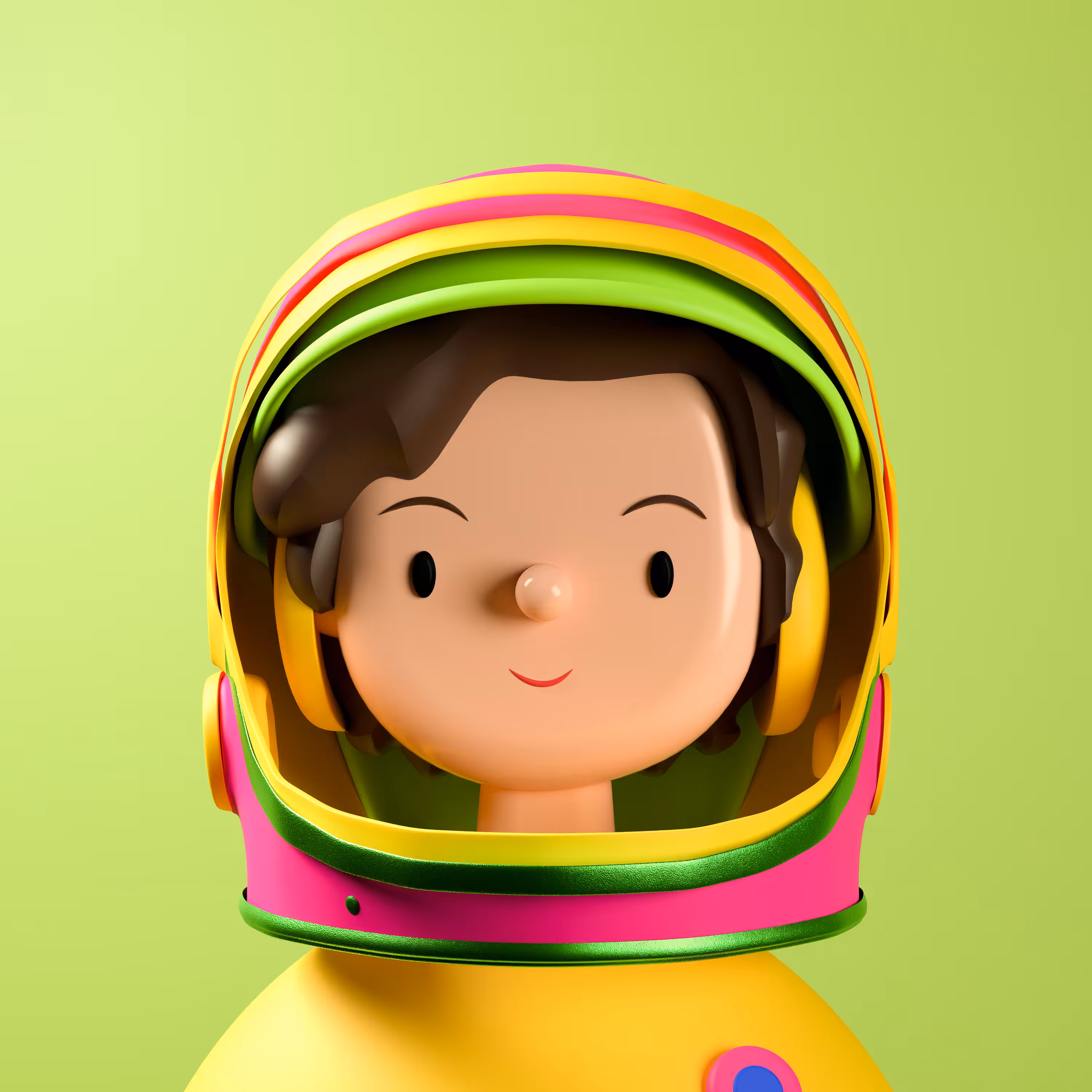 Valentina Tereshkova Toy Face