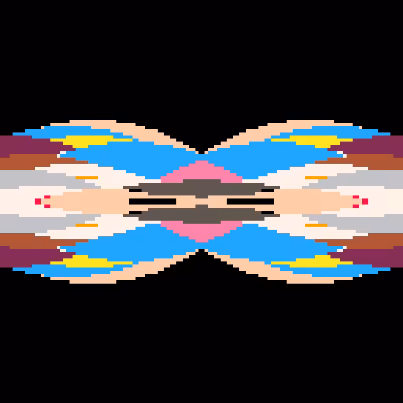 Rapid Psychedelic Inkblot Test Generator #85
