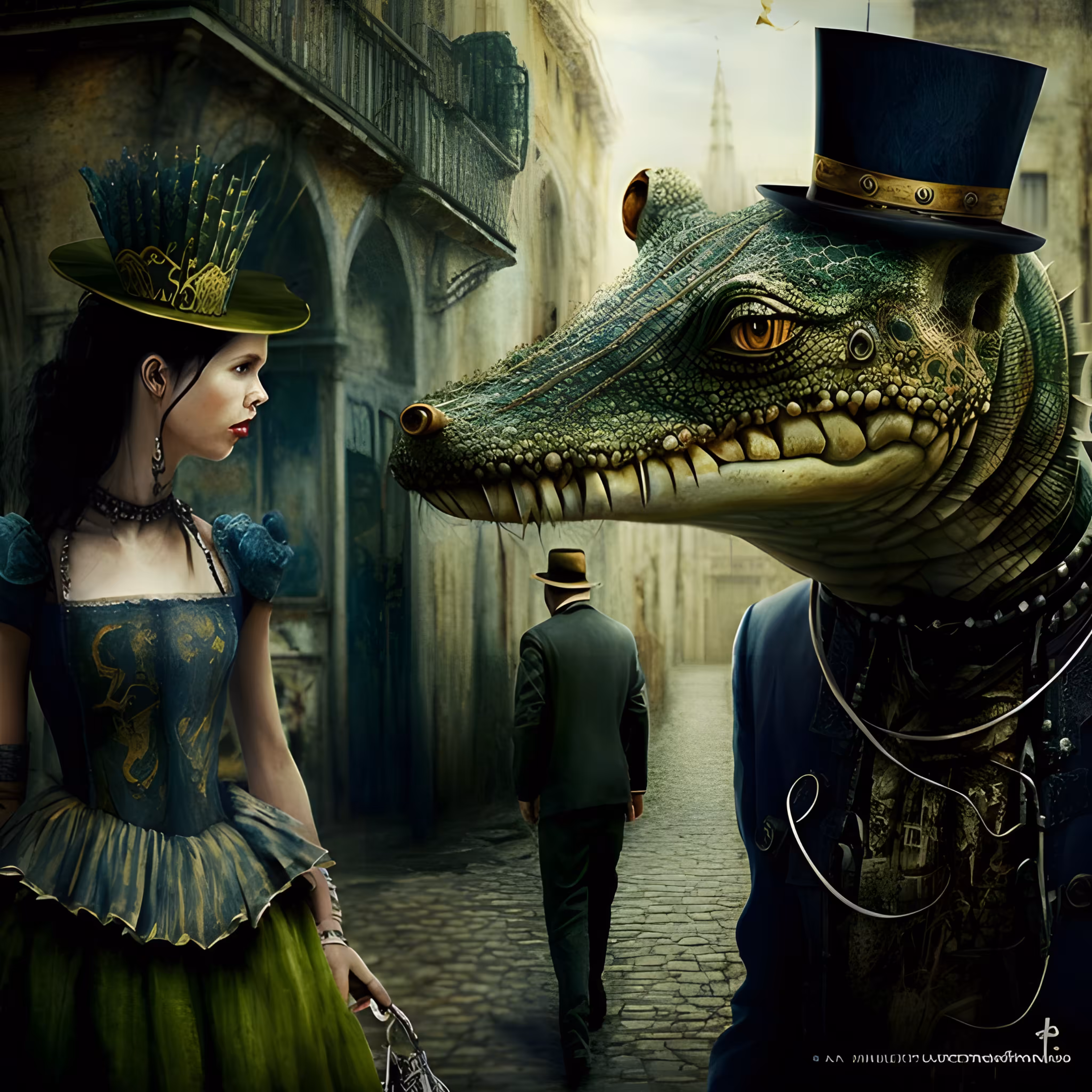 Carina and dr. Zilberman (jr)., the reptiloid