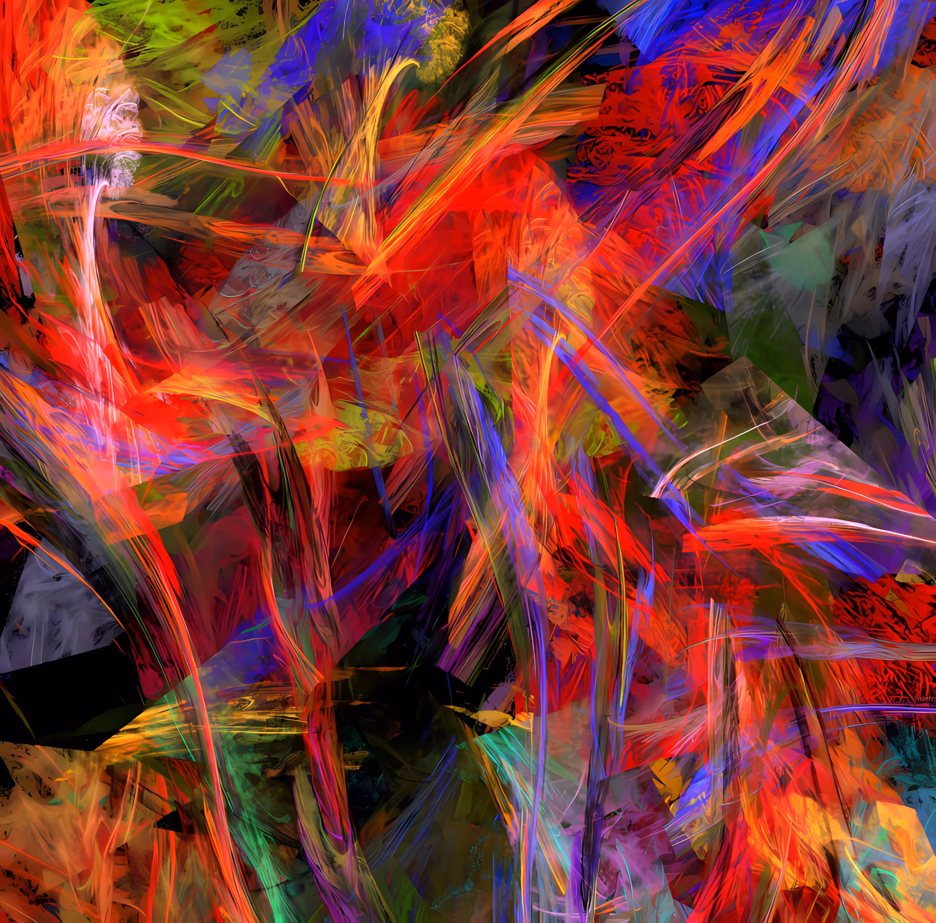 Raw Fractal Cuts - #007 - Amalgamation