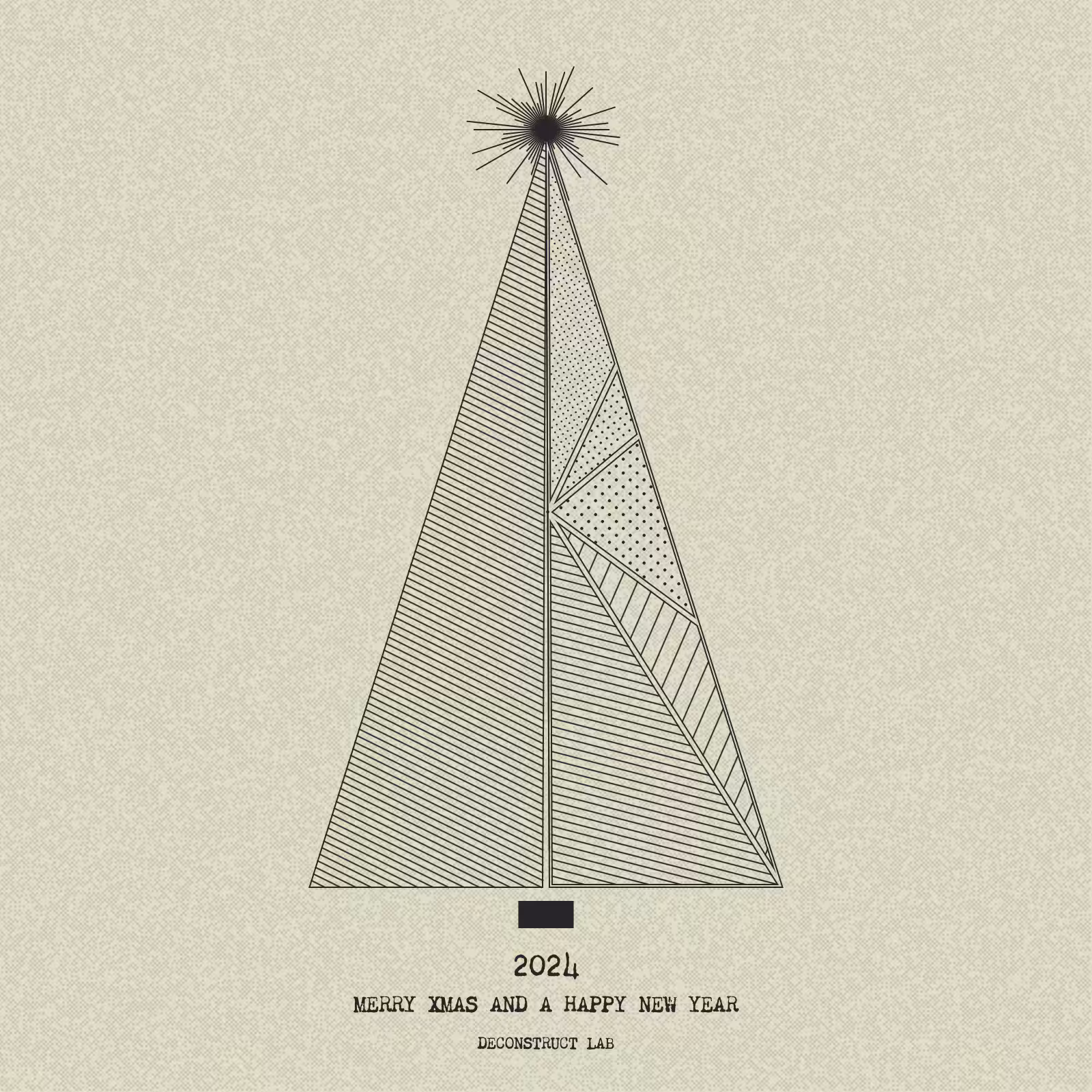 Have Yourself a Merry Little Geometric Tree #295