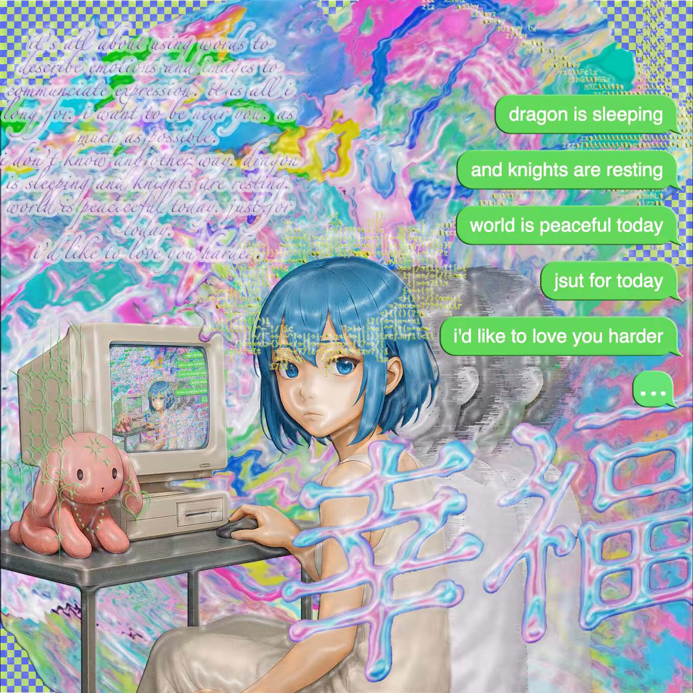 jsut for today, i'd like to love you harder