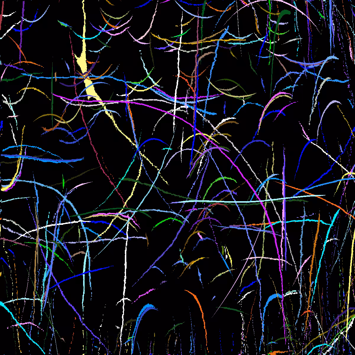 Pollock's Style Generator #25