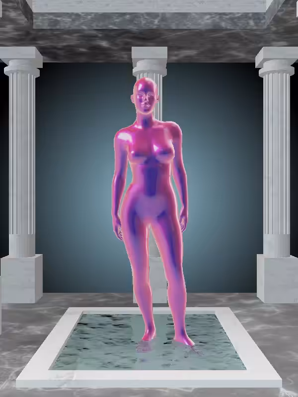 HeavenComputer: The Threatening Magnetic Magenta Woman #6412