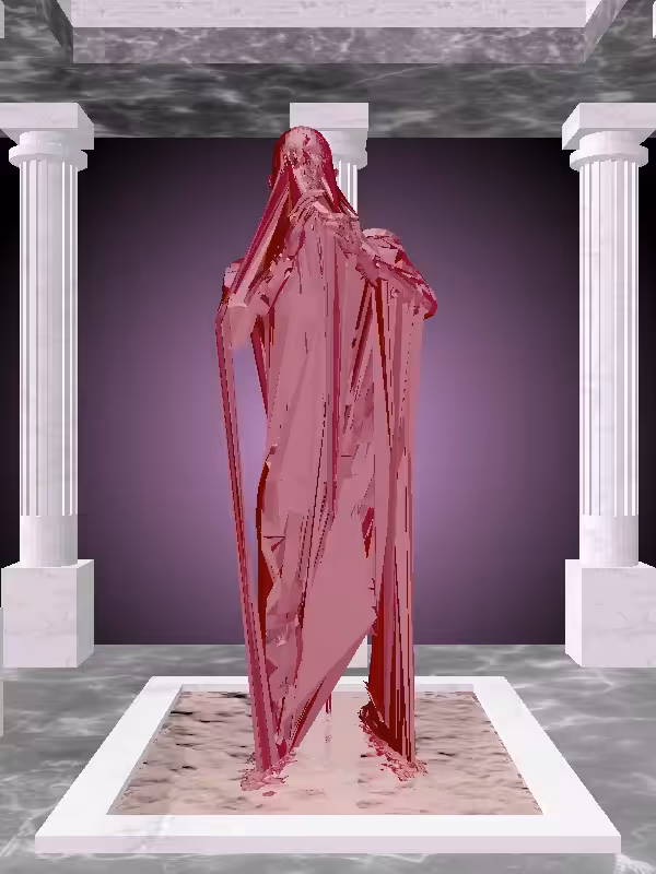 HeavenComputer: The Fragmented Cheering Velvet Cherry Man #5182