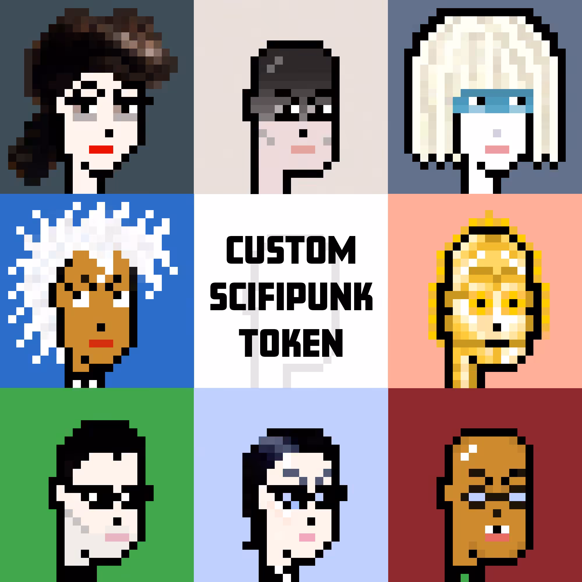 Custom ScifiPunk • Presale Token