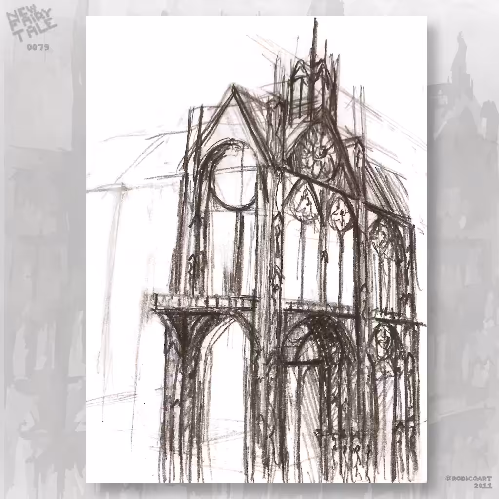 Cathedral in Sketchbook 0079
