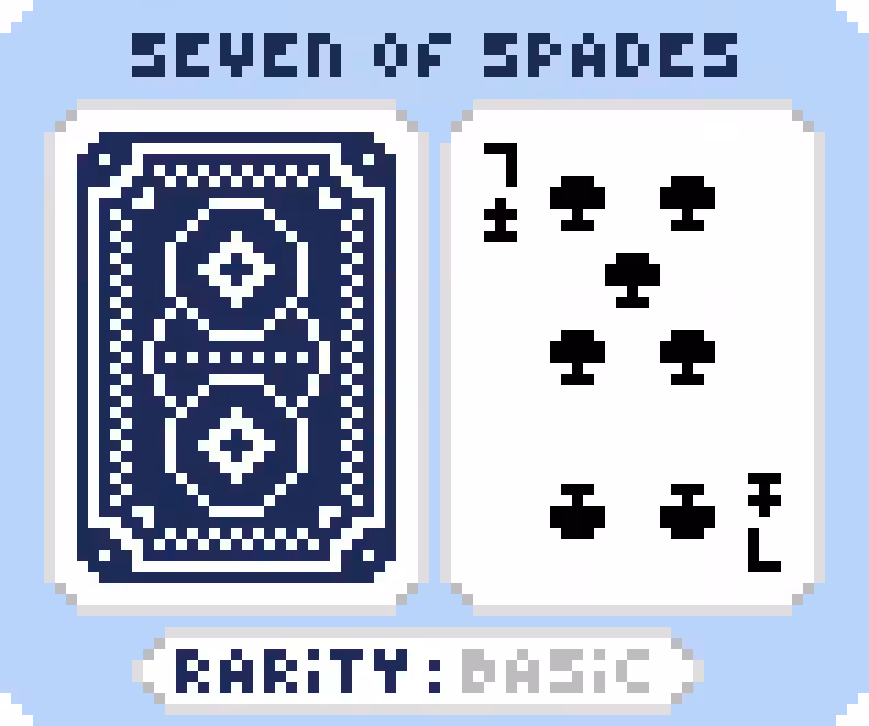 BitCard Seven of Spades #5