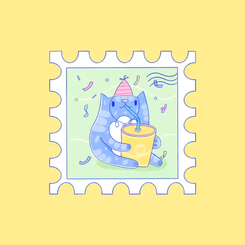 Birthday Cat