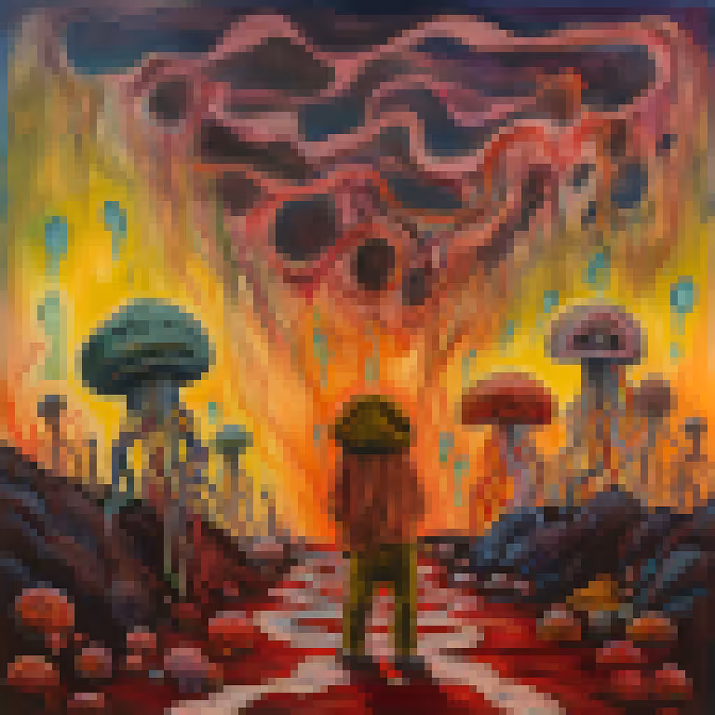 Scratch the pixels - Polychromatic Nightmares