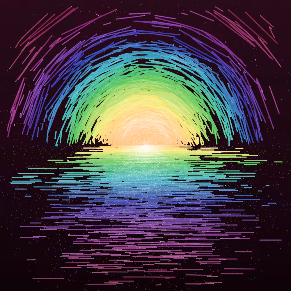 When Light Meets Water #454