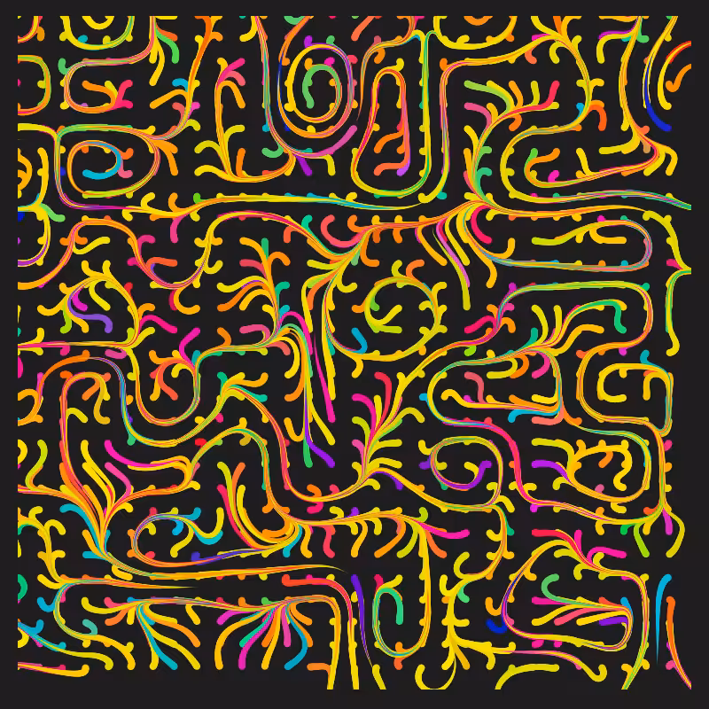 Mayan Strokes #13