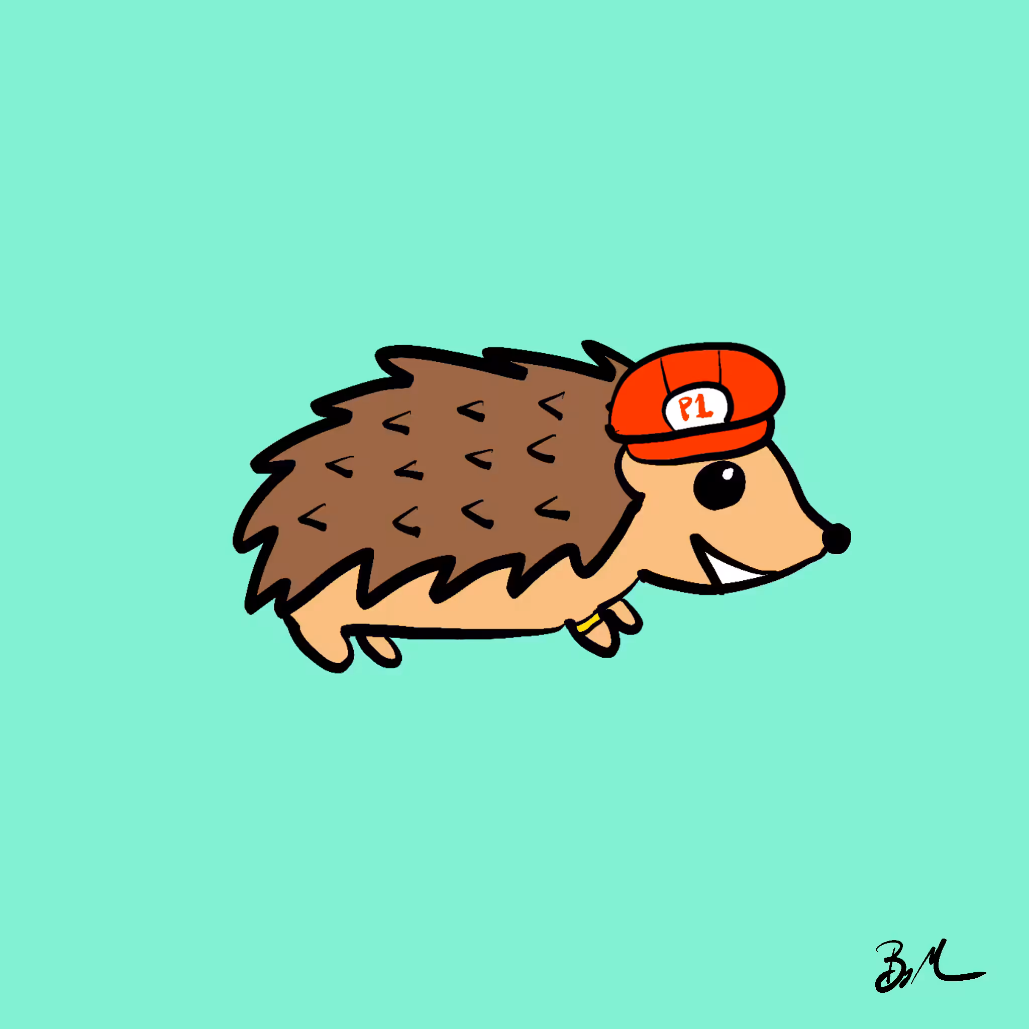 #43 Hampton, the Gamer Hedgehog