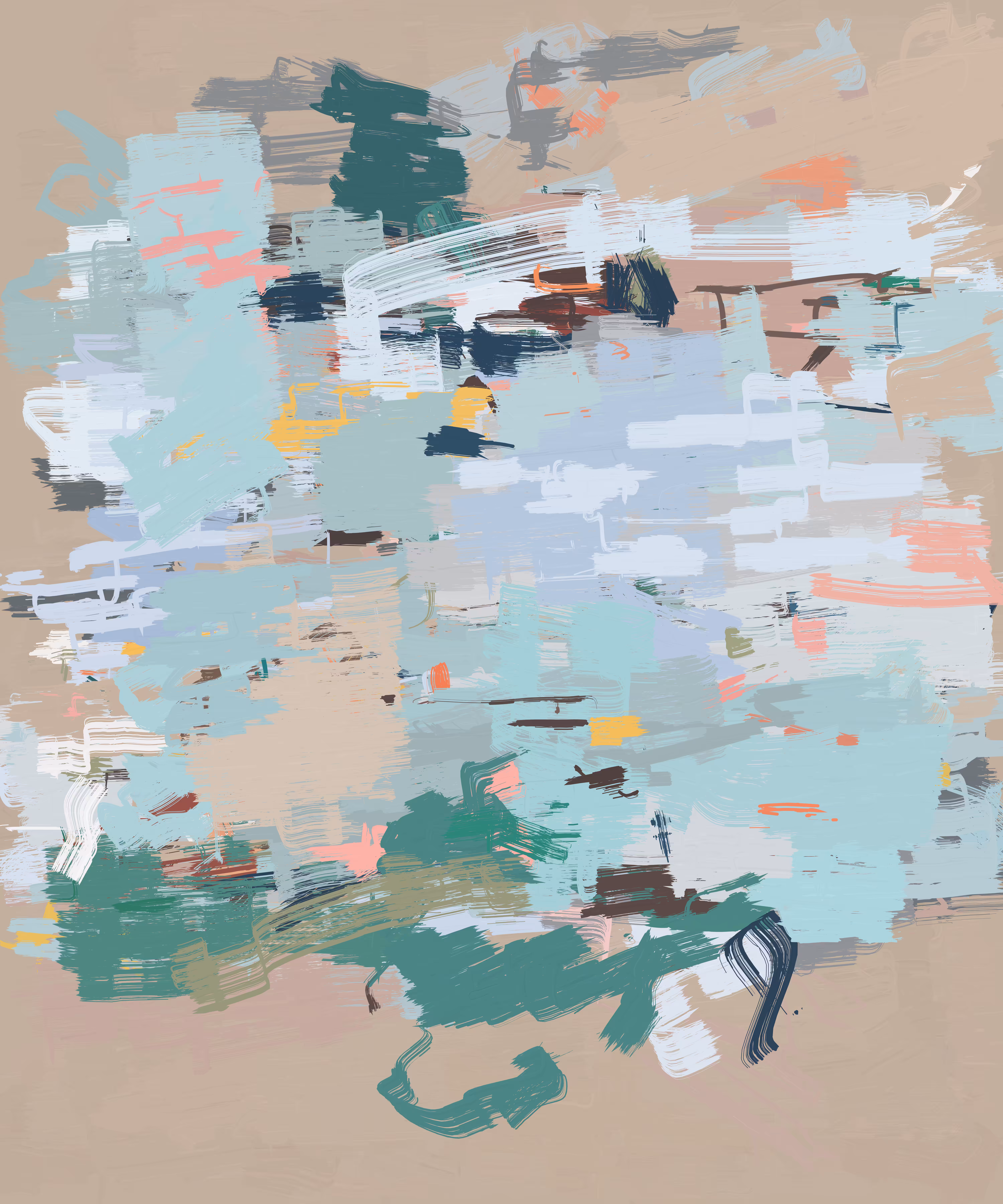 Harbor Scene #2 (after John Henry Twachtman)
