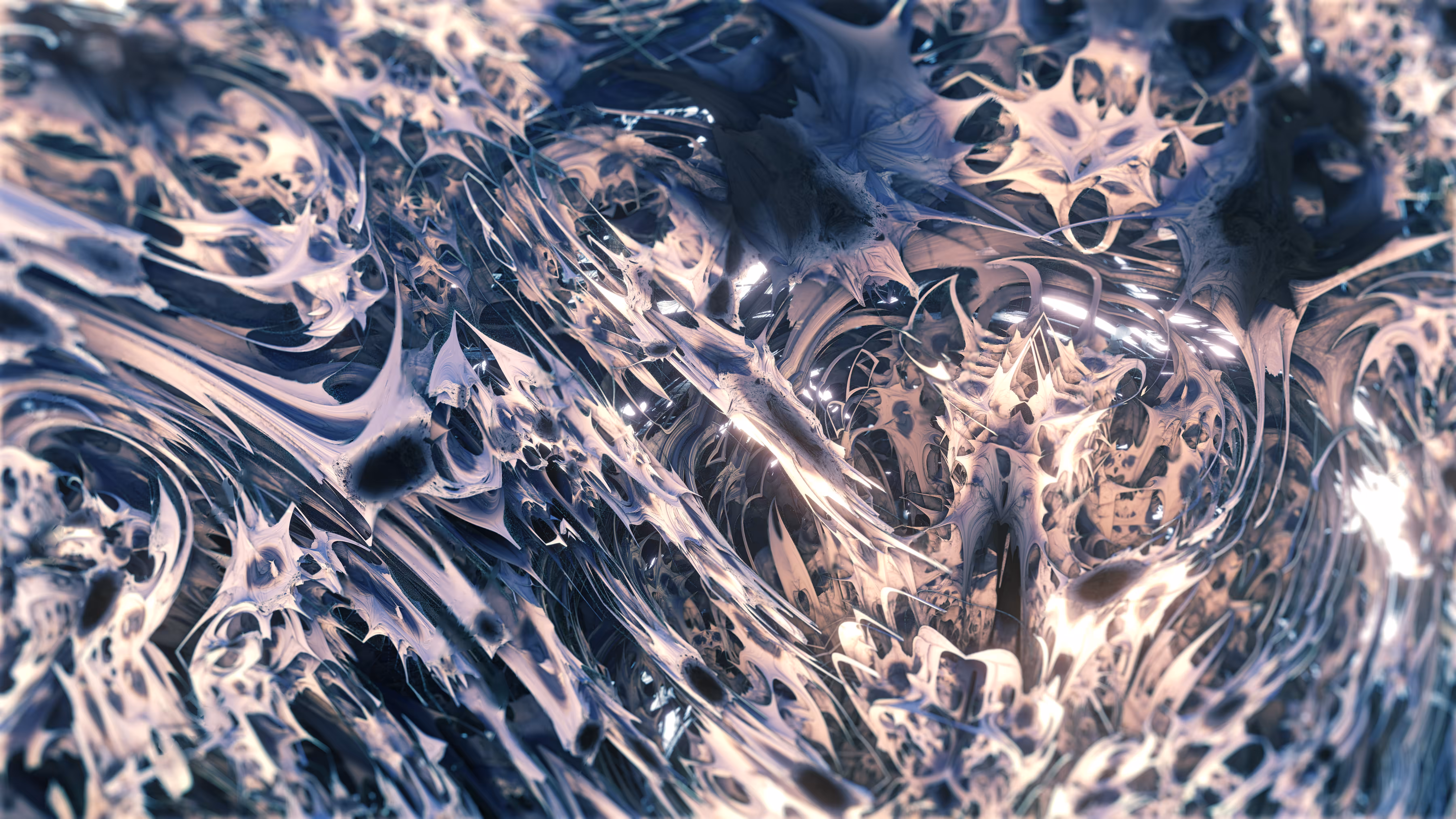 Non Euclidean Osteon Landscape II