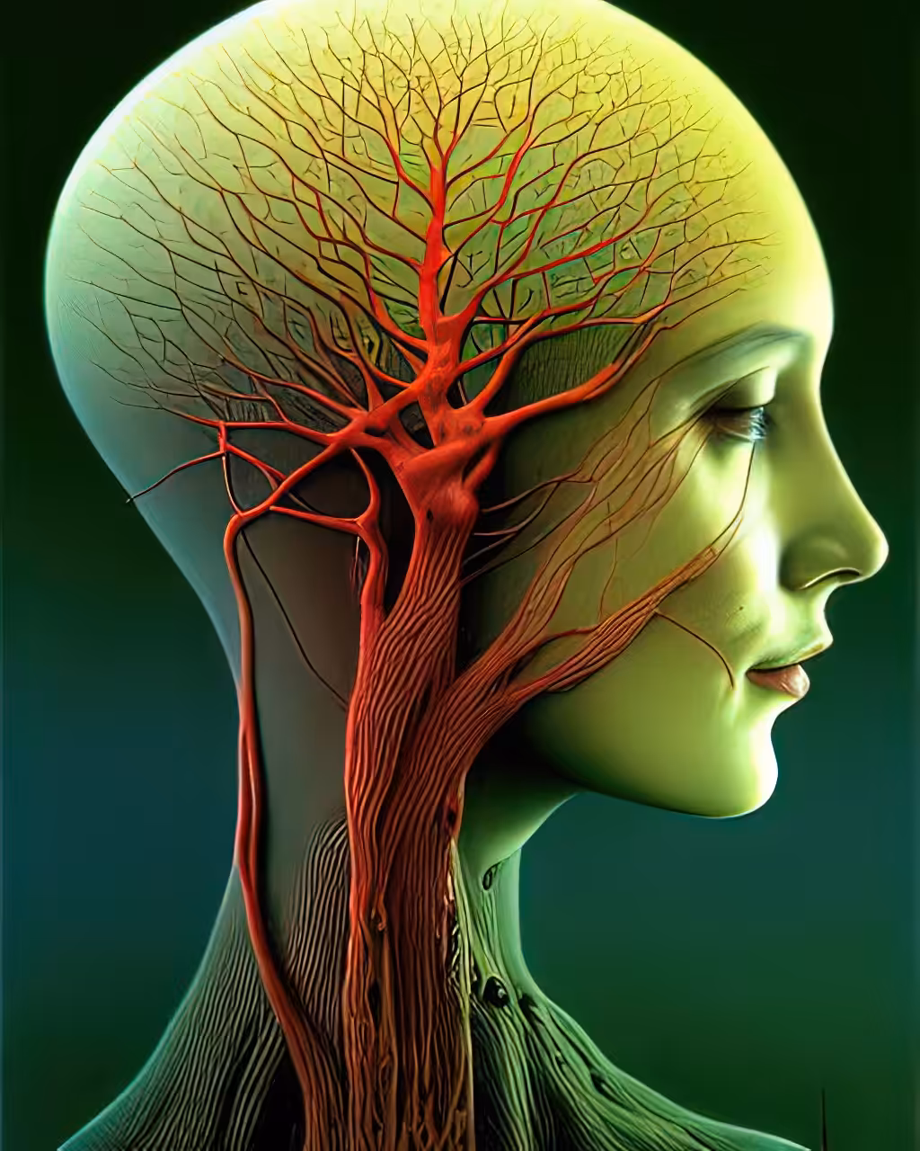 Lymphatic Portrait №1