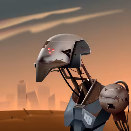 Savage Droids: THEOS Infantry Droid B-4386