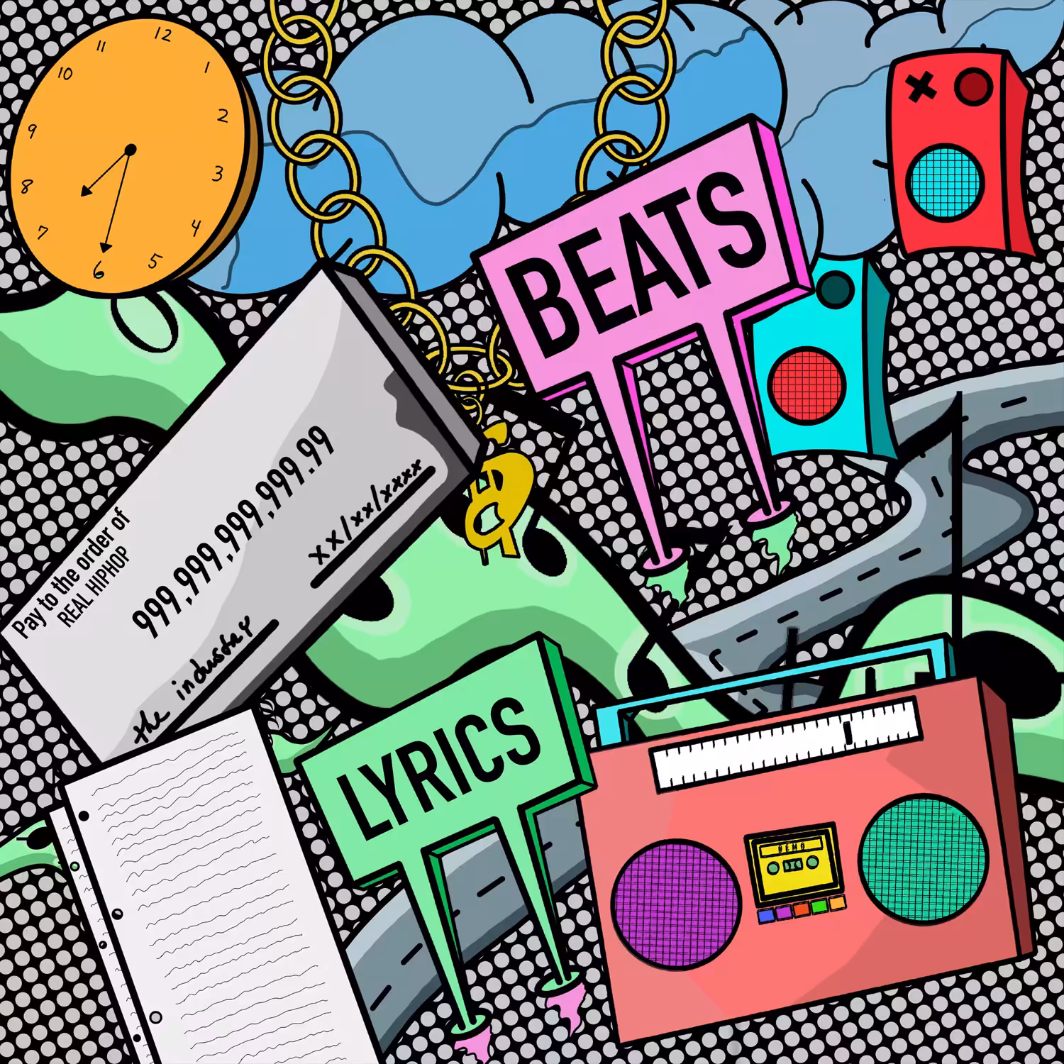 Pay to the order of Real Hip-Hop