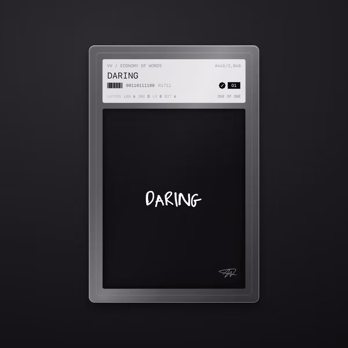 DARING · #445
