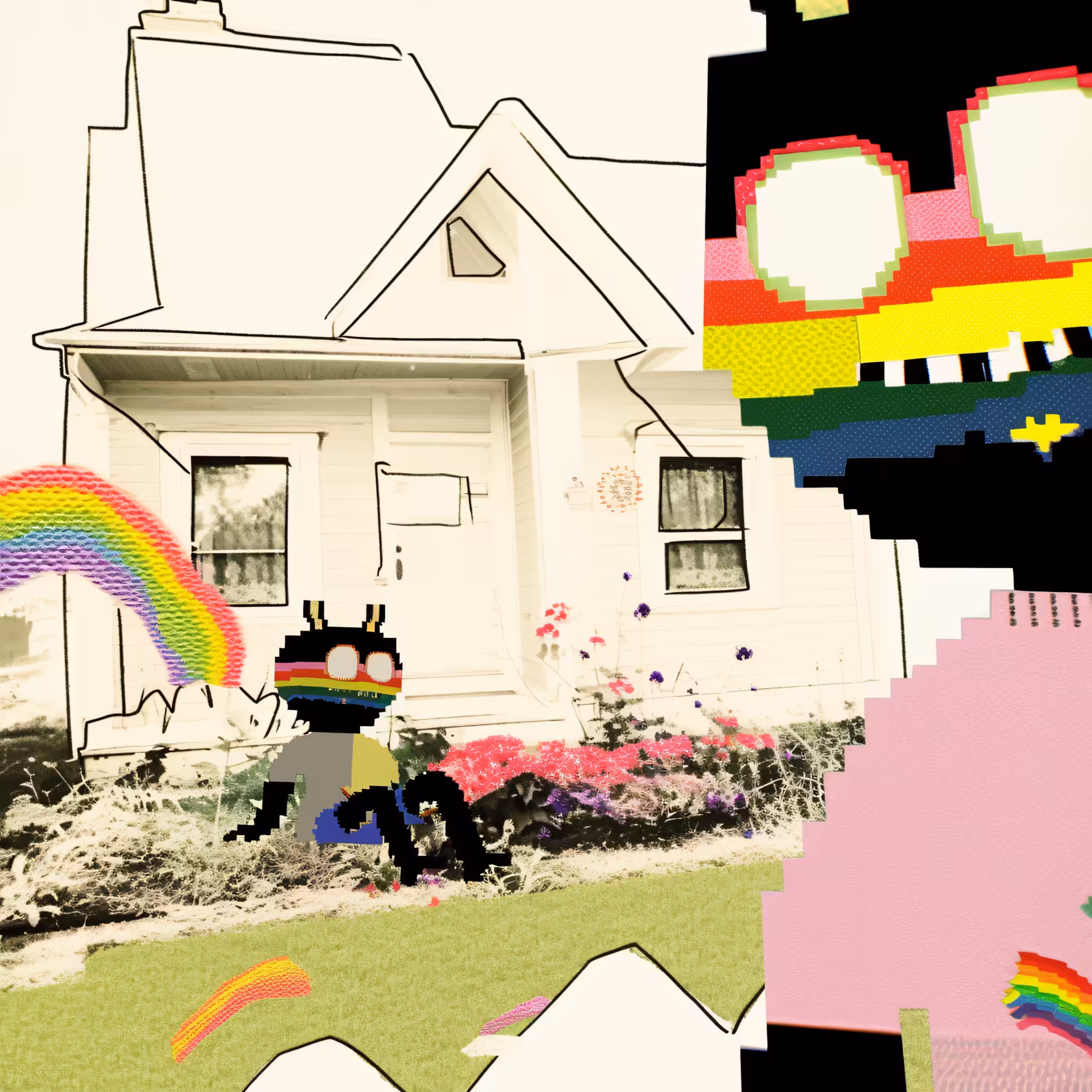 There's a quaint little town not a clock has been wound