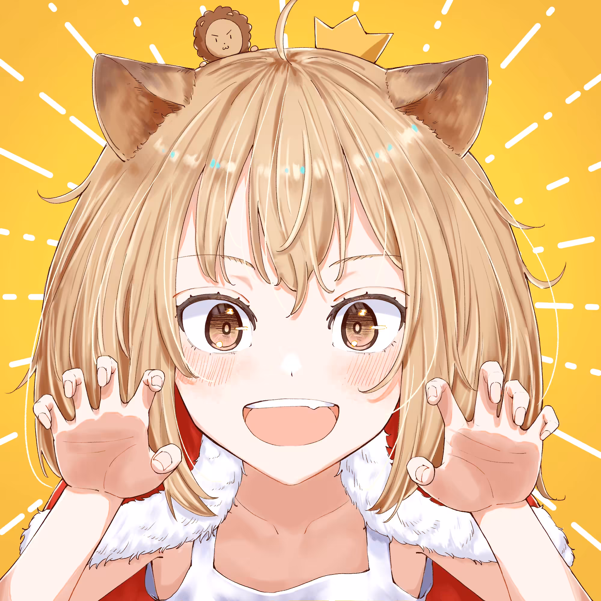 Furry Girl 012 "King lion girl"