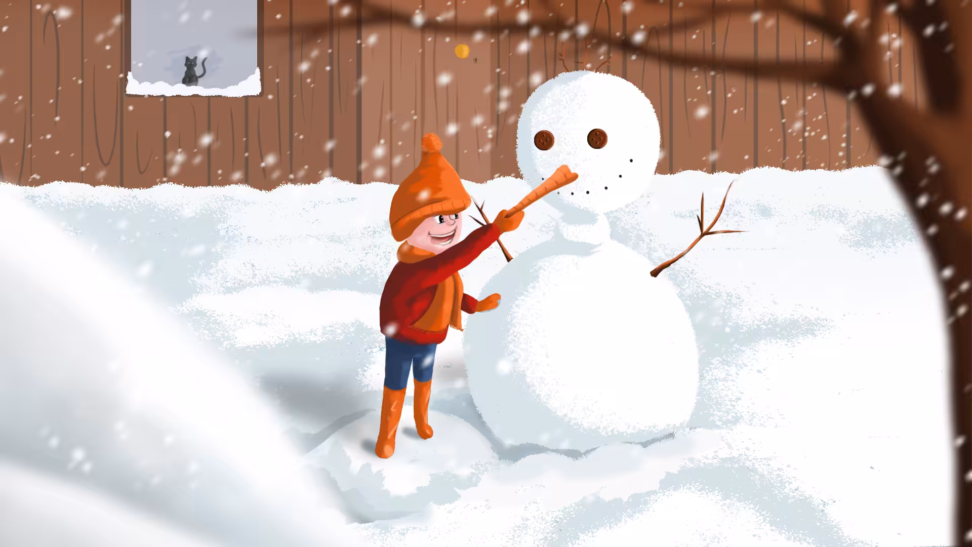Art Of Abolfazl : Snowman 