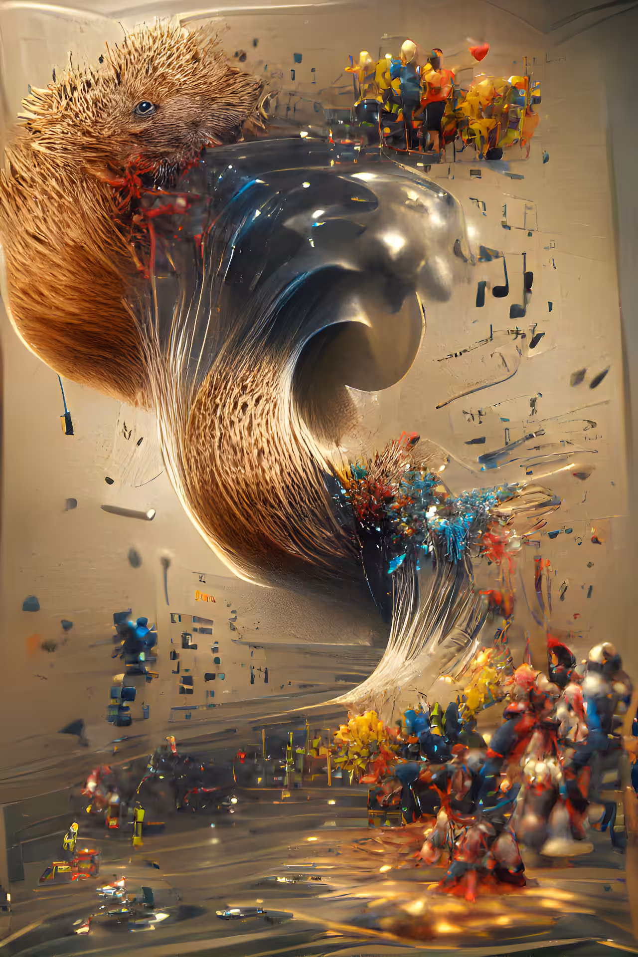 Great art is both a particle and a wave