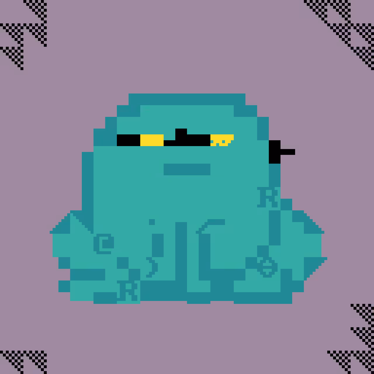 ASCII CrypToadz #1240