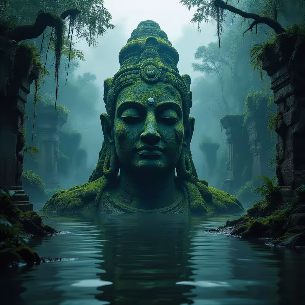 NightCafe Creations: Water Statue 1